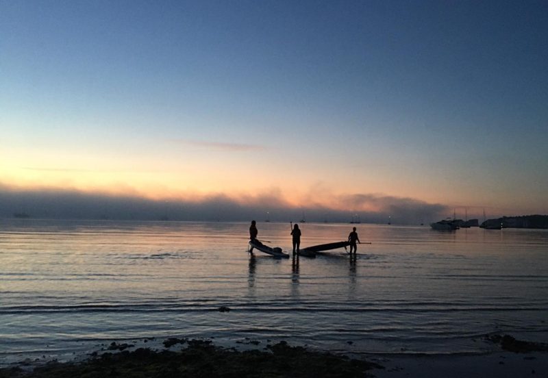 Old Harry Rocks Sunrise Sup
